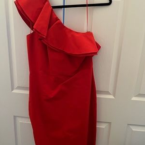 Beautiful Jcrew red cocktail dress - size 10T - worn twice - great condition